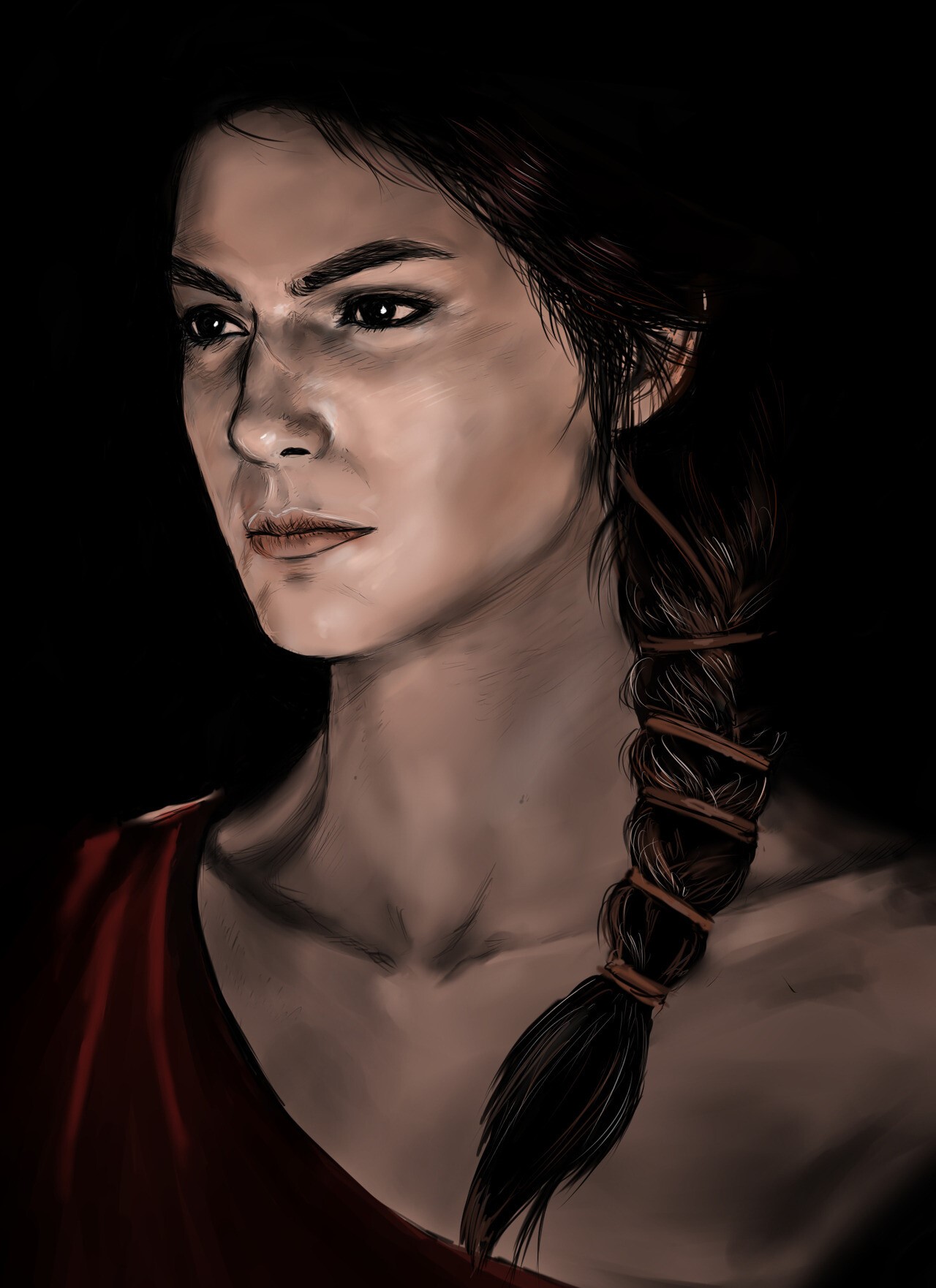 Kassandra portrait by Grace Black