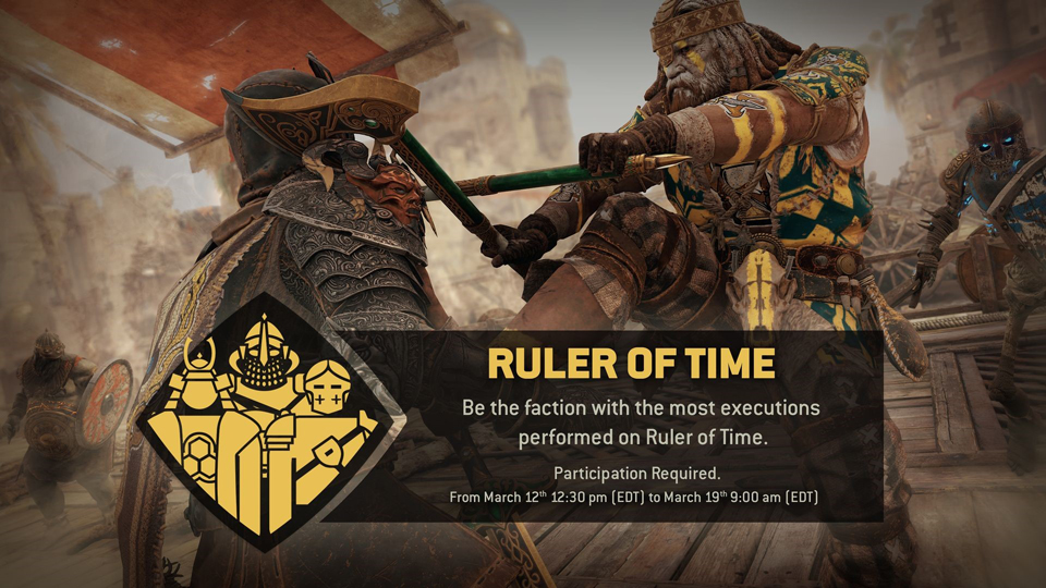 rULER OF tIME