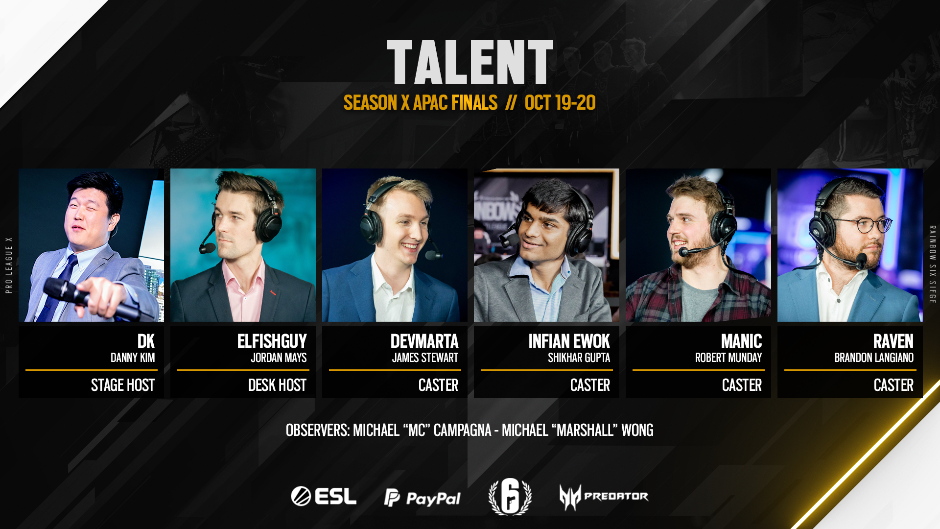 [2019-10-18] TALENT APAC EVENT GUIDE