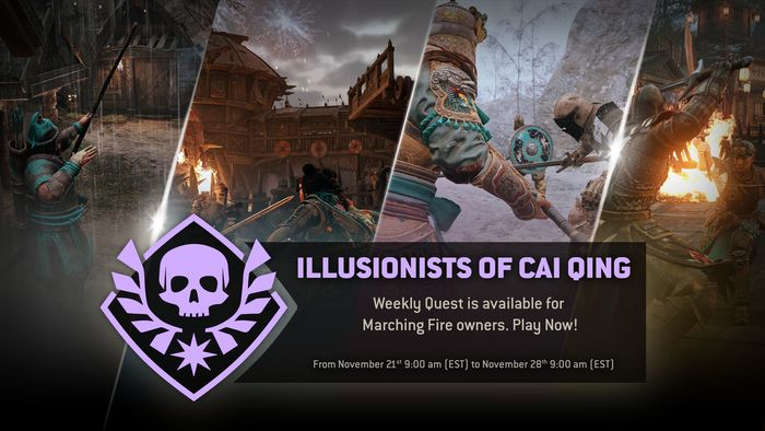 For Honor Weekly Quest Illusionists of Cai Qing