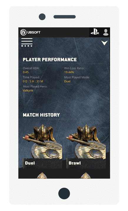 Player stats updated