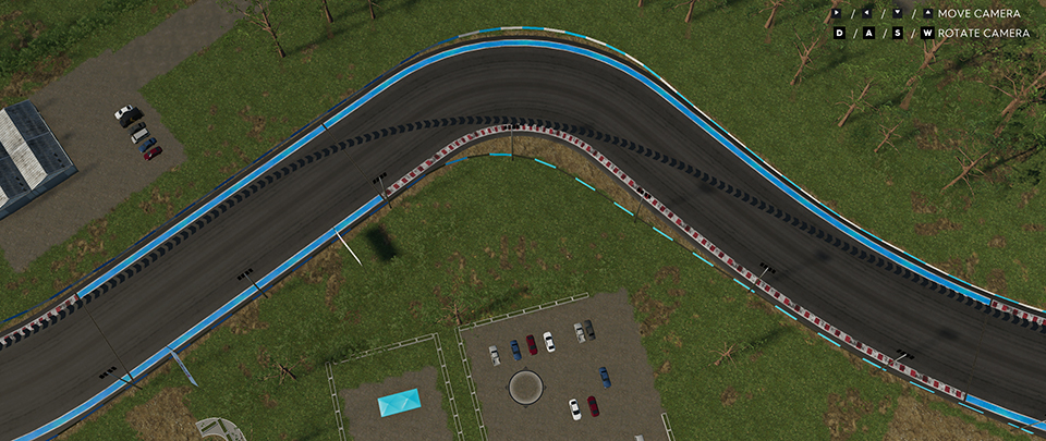 TheGforce Race Line